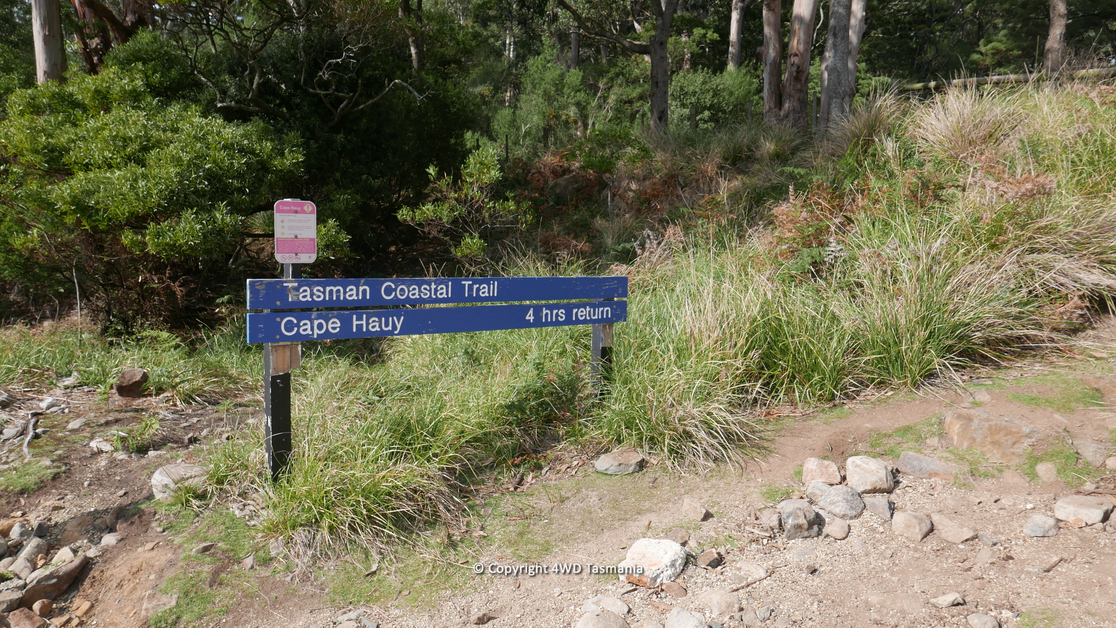 fortescue bay four wheel drive track tasman national park